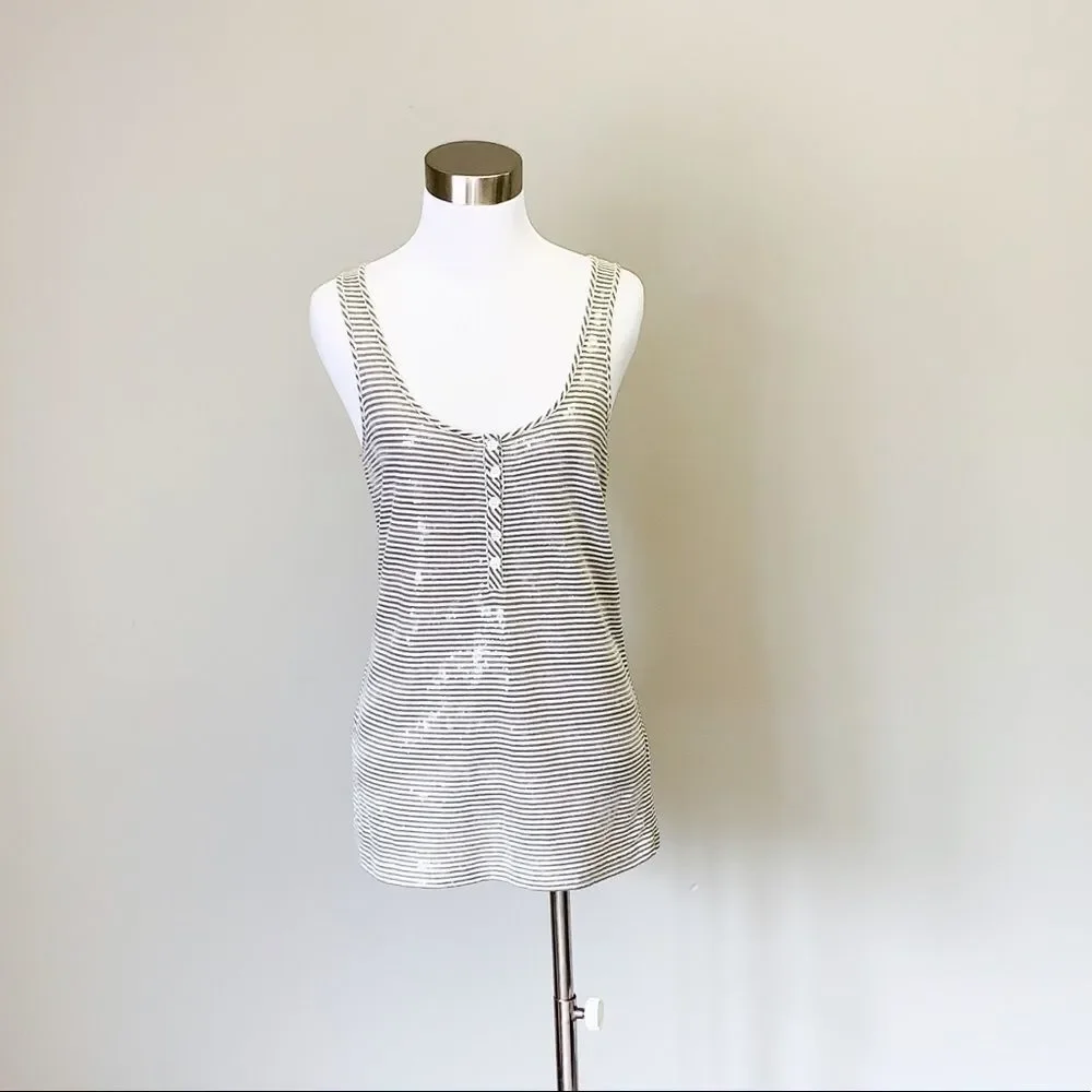J.Crew sparkle tank top